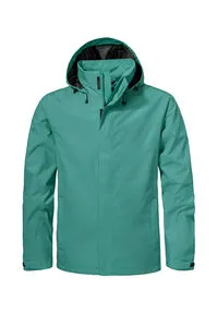 SCHÖFFEL Herren Jacke Gmund M – Atmungsaktive Wanderjacke - Wasser- und winddichte 2-Lagen Jacke aus robustem Material, ideal für Wanderungen. Hohe Atmungsaktivität und praktischer Kapuzenspeicher im Kragen sorgen für optimalen Tragekomfort.