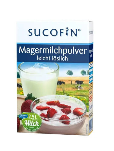Produktbild SUCOFIN Magermilchpulver 9 x 250g