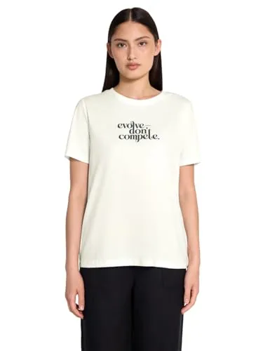 Damen Basic T-Shirt mit Print