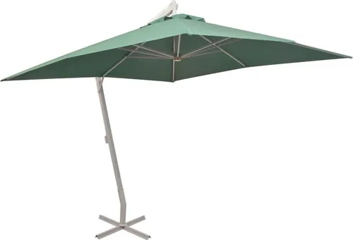 vidaXL Ampelschirm 300x300 cm Grün