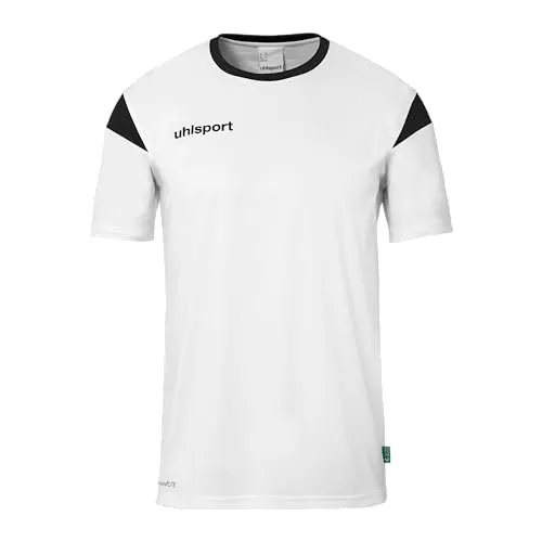 uhlsport Unisex Squad 27 Kurzarm Trikot, Weiß/Schwarz, 164 EU