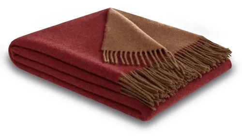 Biederlack Plaid Warm Shades - Luxuriöse Kaschmirdecke 150x200 cm - Bettdecken, edler Wolle-Kaschmir-Mix mit Doubleface Optik für ultimativen Komfort und Stil. Ideal als Sofadecke oder Wohndecke für ein gemütliches Zuhause.