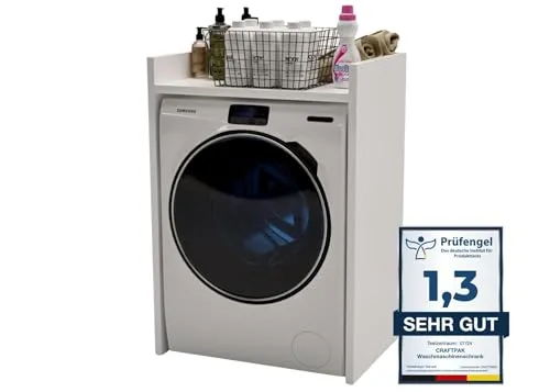 CraftPAK Waschmaschinenschrank für Waschmaschine & Trockner