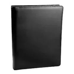 Monolith Schreibmappe 2827 Kunstleder, schwarz, A4 von Monolith