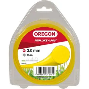 Oregon Trimmerfaden 69-368-YE, rund, 3,0mm x 15m von Oregon