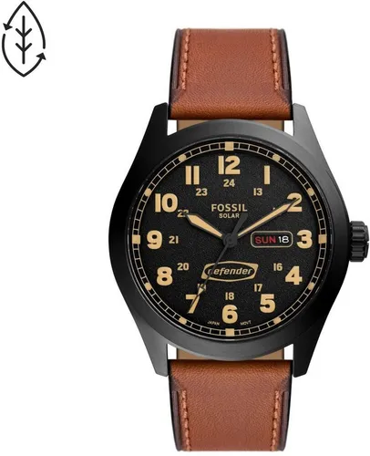 Fossil Defender Herren Solaruhr 46MM in braun von Fossil