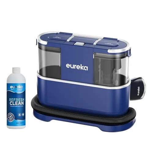 Eureka NEY100 Waschsauger - Waschsauger für Teppiche und Polster mit starker Saugkraft von 12500Pa und 1,5L Wassertank, ideal für mühelose Tiefenreinigung und frischen Duft im Zuhause.