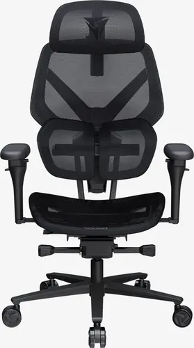 ThunderX3 Flex Pro Mesh – Ergonomischer Gaming Stuhl mit hoher Rückenlehne - Computer-Gaming-Stühle mit 19D Anpassungsmechanismus für optimale Ergonomie und ganztägigen Komfort – ideal für lange Gaming-Sessions oder Büroarbeit.