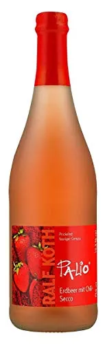 Palio - Erdbeer mit Chili Secco 0,75l - Fruchtiger Erdbeer Perlwein - Prämiert aus Deutschland
