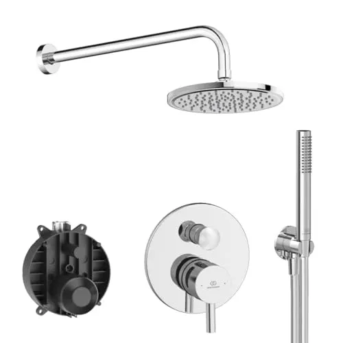 Ideal Standard Ceraline Duschset komplett verchromt von Ideal Standard