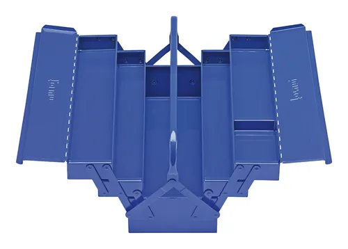 Forum Werkzeugkasten Stahlblech 600 mm 5-tlg.  - Robuster Sortiments- & Werkzeugkoffer aus Stahlblech, ideal für die ordentliche Aufbewahrung und den einfachen Transport Ihrer Werkzeuge.