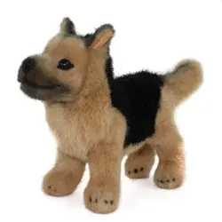 Kösen Schäferhund 20 cm Plüschhund - Kuscheliger Schäferhundwelpe aus hochwertigem Plüsch, 20 cm groß, ideal zum Spielen und Kuscheln. Handgemacht in Deutschland, mit naturgetreuem Design und pflegeleichtem Material.
