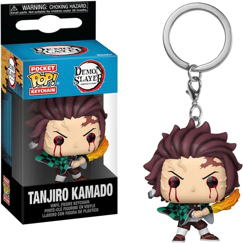 Demon Slayer - Tanjiro Kamado Schlüsselanhänger Funko Pocket POP! Keychain