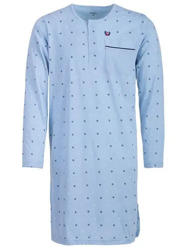 Henry Terre Nachthemd Nachthemd Langaerm - Wave