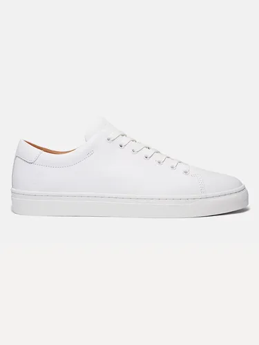 Timberland Herren Leder-Sneakers Weiß, Größe 43