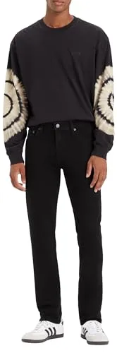 Levi's Herren 511 Slim Jeans - Moderne SLIM Passform mit zwei aufgesetzten Gesäßtaschen, praktischen Gürtelschlaufen und robustem Knopf-Zipper-Verschluss. Ideal für lässige Looks und jeden Anlass.