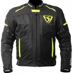 MUGENRACE Fuggire-A Damen Motorrad Textiljacke, schwarz/gelb, 2XL