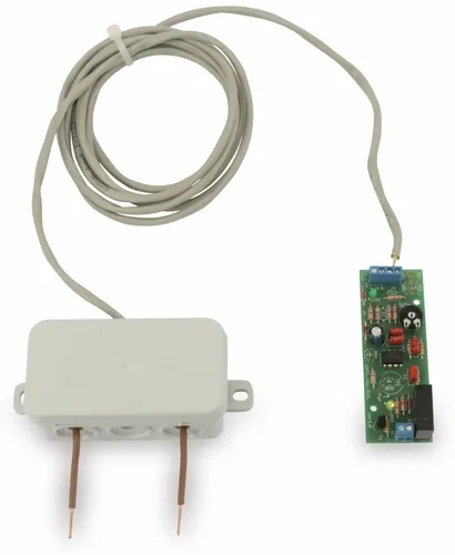 Bausatz Wassermelder V1.1 - Präzise Leckageerkennung - Bausatz für Wassermelder, V1.1 - Einfach zu montieren und schützt Ihr Zuhause vor Wasserschäden durch präzise Leckageerkennung.