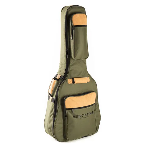 Gitarrentasche Westerngitarre MUSIC STORE Gigbag Western Guitar Supreme Green