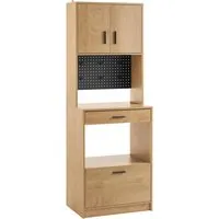 SoBuy Buffet FSB98 Mikrowellenschrank in beige von SoBuy