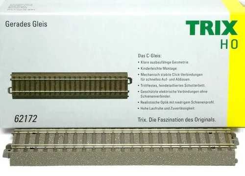 Trix 62172 Spur H0 - gerades Gleis 171,7mm NEU