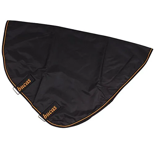 Kerbl Bucas Irish Combi Neck 155/XL Black/Gold Halsteil - Reit- & Pferdebedarf, wasserdicht und atmungsaktiv für optimalen Komfort und Schutz Ihres Pferdes.