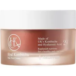 MEDI-PEEL Hyal Kombucha Tee-Tox Creme 50ml - Anti-Aging-Creme mit 50% Kombucha für strahlende und elastische Haut. Bekämpft Trockenheit und Falten, während sie die natürliche Schutzbarriere stärkt.