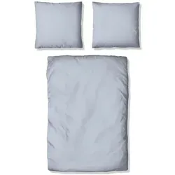 Guido Maria Kretschmer Home&Living Bettwäsche Mila - Bettwäsche-Set in hellgrau aus hochwertigem Mako-Satin, 2-teilig, pflegeleicht und OEKO-TEX® zertifiziert – ideal für einen erholsamen Schlaf.