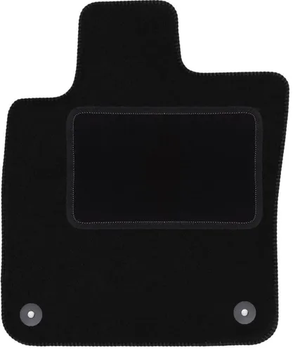 Fahrerfußmatte schwarz für: Volvo V60 II Kombi (2018-)