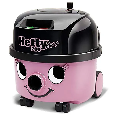 Numatic HVN-208 Hetty Next HVN-208-11 – Großer Staubsauger mit 9L Behälter - Bodenstaubsauger mit 9L Staubsammelbehälter und 12,5m Kabel für effizientes Saugen in mehreren Räumen ohne häufiges Beutelwechseln.