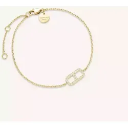 ROSEFIELD - ARMBAND - FINE OCTAGON BRACELET - gold