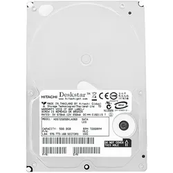 Produktbild Hitachi Deskstar HDS725050KLA360 E7K500 500GB 7200RPM Sata II 3,5 Zoll
