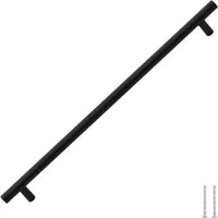 vidaXL Möbelgriffe 5 Stk. T-Form, Schwarz 480mm - Griffe für Küchenschränke und Schubladen, modernes Design aus Edelstahl für eine elegante Note in deinem Zuhause.