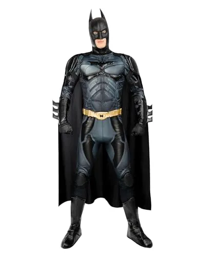 Funidelia Batman Kostüm - Diamond Edition für Herren, XL - Offizielles Batman Kostüm für Erwachsene mit Overall, Umhang, Maske und mehr. Perfekt für Karneval, Halloween und Kostümpartys. Hochwertige Materialien und exklusive Designs für unvergessliche Auftritte!