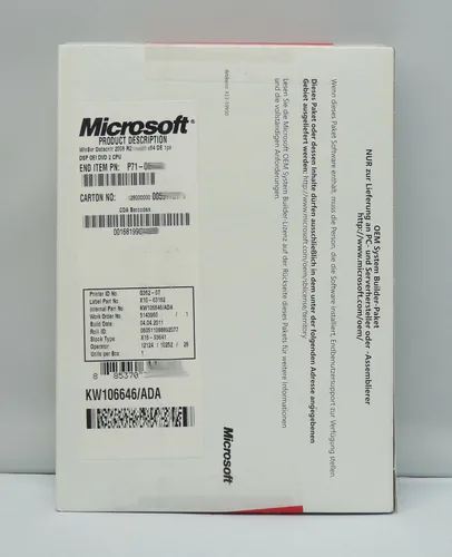 Microsoft Windows Server 2008 R2 Datacenter