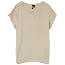 Vero Moda Bluse in Beige - XL
