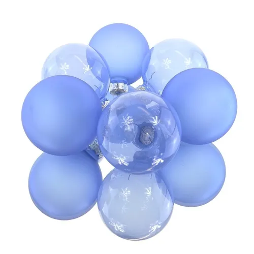 Weihnachtsbaumschmuck Blau von Kaemingk