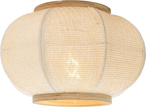 QAZQA - Orientalische Deckenleuchte Rob - Stilvolle Lampe für Wohnzimmer und Schlafzimmer - Die Deckenleuchte Rob vereint einen eleganten, orientalischen Stil mit modernem Design. Ideal für gemütliche Räume, sorgt sie für sanftes Licht und schafft eine einladende Atmosphäre. Perfekt für jeden Einrichtungsstil!