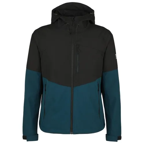Heber Peak - EvergreenHe. Softshell Light Jacket - Softshelljacke Gr XXL schwarz/blau