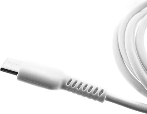 Ladekabel USB A auf USB C 1 m Weiß | Schnellladen | Datenübertragung | Strapazierfähig