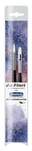 da Vinci Set für Supergranulation 2 Pinsel rund und flach von Da Vinci