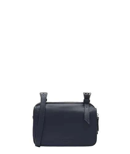 LIEBESKIND Berlin Umhängetasche Luka – Cross-Body Bag aus Leder mit verstellbaren Schulterriemen – kleine Schultertasche, Fächer mit Reißverschluss – Shoulder Bag