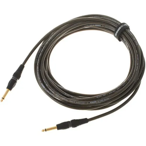 Sommer Cable The Spirit XXL Instr. Gold 10 - HiFi-Kabel: Hochwertiges 10m Instrumentenkabel mit 2-fach Schirmung und echtvergoldeten Klinkensteckern für professionellen Studio- und Livebetrieb.