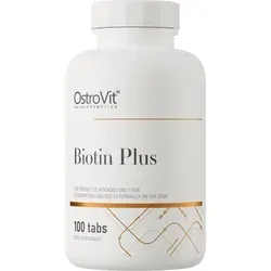 OstroVit Biotin Plus (100 Tabs) Unflavoured - Vitamine,  Mineralien & Gesundheit - Vitamine