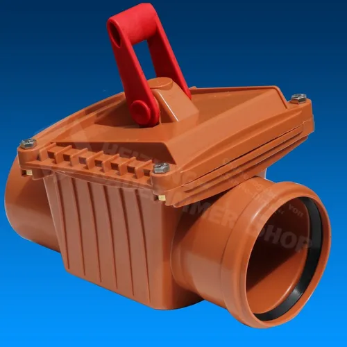 Capricorn 9-5000-110-01-03-11 Rückstauverschluss, orange