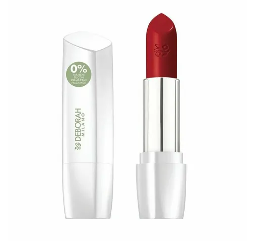 Deborah Milano Lippenstift 11 Deep Red - Lippenstift in intensiven Rotton, langanhaltend und pflegend für strahlende Lippen jeden Tag.