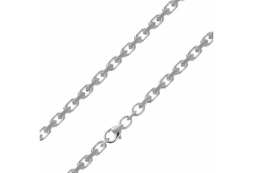 trendor Kette ohne Anhänger für 925 Silber 3,8 mm breit