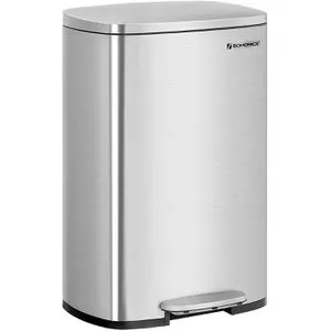 SONGMICS Treteimer aus Stahl 50L von SONGMICS