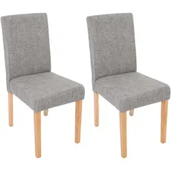 2er-Set Esszimmerstuhl Littau - Modern und Bequem - Stühle für Esszimmer, Wohnzimmer oder Küche mit hoher Rückenlehne und bequemer Polsterung für stundenlangen Komfort. Schlichte Eleganz und rutschfeste Füße sorgen für Sicherheit und Stil.