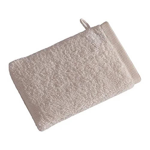 Vossen High Line Waschhandschuh 22 x 16 cm Ivory in beige von Vossen